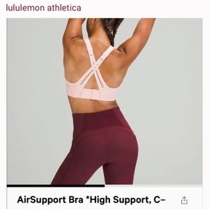 Lululemon AirSupport Sports bra 36D (high support)